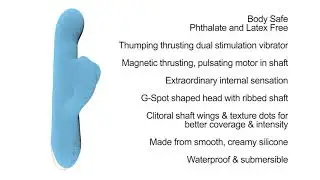 Thump N Thrust - Rabbit Vibrator - Evolved Novelties