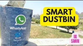 Smart dustbin using Arduino | Creativity |Science project | Subscribe #like #subscribe