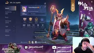 ARENA OF VALOR con MELAPELAYT | Road To Master SoloQ de Enfermo