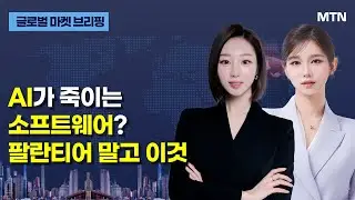 [글로벌 마켓 브리핑] AI가 죽이는  소프트웨어? 팔란티어 말고 이것 / 머니투데이방송 (증시, 증권)