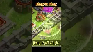 Magic Of Jump Spell | King Chase #coc #clashofclans #clashofclansgameplay #heroes #gaming