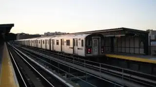 NIS R142 train skipping Sutter Avenue-Rutland Road