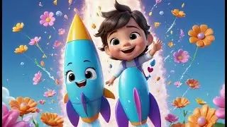 Плачущая игрушечная ракета потеряла свой взрыв | Детские песенки и стишки для малышей