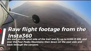 Four Peaks OHV trail in the 1957 bird dog Cessna O-1 and the BMW R1250 GS Adventure