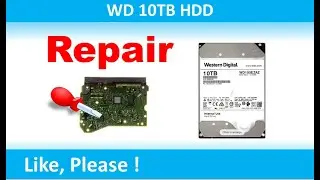 WD  WD100EFAX  WD100EZAZ   006 0A90701 PCB repair hard drive data recovery