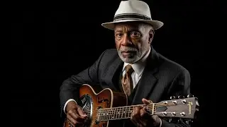Slow Chicago Blues Groove | Smooth Electric Blues Guitar