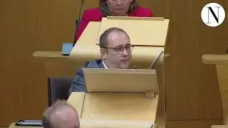 Nicola Sturgeon takes questions from MSPs at FMQs