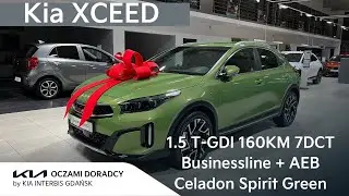 Kia XCEED [1.5 T-GDI 160KM 7DCT] wersja BusinessLine z pakietem AEB w kolorze CELADON SPIRIT GREEN
