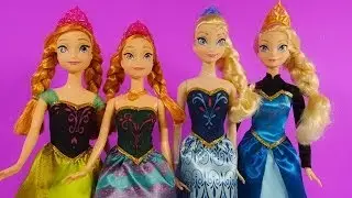 Frozen Elsa and Anna Limited Edition Rare Disney Frozen Barbie Dolls of Arendelle Princess Outfits