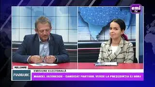 PANORAMIC - EMISIUNE ELECTORALĂ - MARCEL IACOBESCU - PARTIDUL VEREDE - 20 05 2024