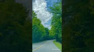Driving through Gatineau Park | Quebec | Canada 🇨🇦 #scenicdrives #gatineau #roadtrip #ottawa