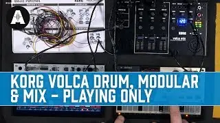 Korg Volca Drum, Modular & Mix - Playing Only!