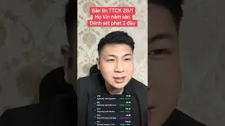 Bản tin trưa TTCK 28/01 : Họ VIN nằm s&agrave;n - Đ&aacute;nh s&aacute;t phạt 2 đầu | N&ocirc;ng D&acirc;n Đ&aacute;nh Chứng