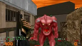 Doom: The Darkening Episode 2 map04 UV max in 4:29