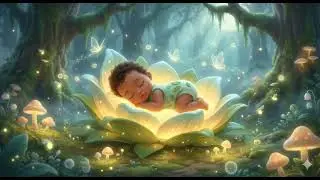 Soothing Baby Sleep Music 🌿✨ | Magical Forest Bedtime Ambience for Deep Baby Sleep