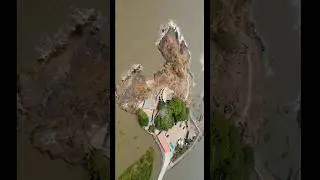 Drone Shot of Asha puri Devi Temple , Edvwan Palghar. #droneshoot #cinematicvideo #ytshorts