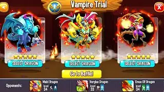 Dragon City: Greedy Vampire Dragon | NEW League Battle 400 [MAX LEVEL] 😱
