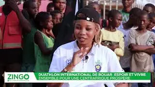 DUATHLON INTERNATIONAL DE BOUAR：ESPOIR ET VIVRE ENSEMBLE POUR UNE CENTRAFRIQUE PROSPÈRE.
