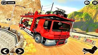 Truck games Vehicle Transporter Trailer Truck Game Freight games #2- Android Gameplay