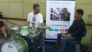 Curso de bateria Faculdade Cantareira SAMBA EM 7