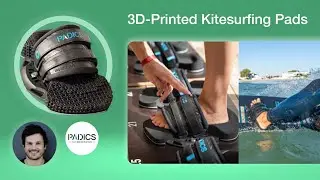 #3D-Printed #lattice Kitesurfing Pads by PADICS on #hydesign