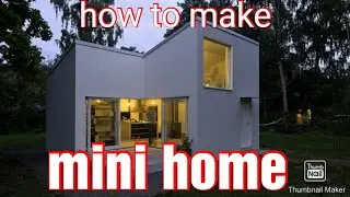 How to make! Mini home! Experiment 2020! house how-to videos