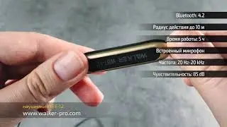 Обзор наушников WALKER WBT-12