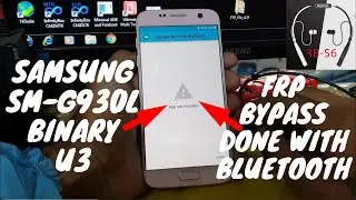 SAMSUNG SM-G930L Binary U3 FRP bypass with bluetooth | App not installed Google account manager fix
