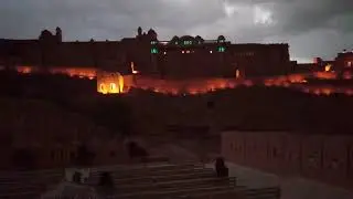 Live Light and Sound Show at Amer Fort