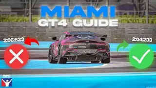 HOW TO DO MIAMI IN iRacing | GT4 Track Guide & Tips
