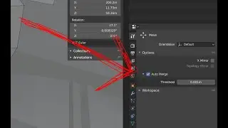 How to AUTO MERGE VERTICES in blender 2.8!!!!