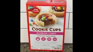 Betty Crocker Cookie Cups: Rainbow Candy Review