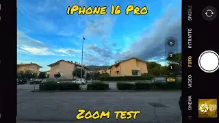 Apple Iphone 16 Pro zoom test | From 0,5X to 25X &bull; 48Mpx | Test Camera