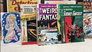 EP 1004 Weird Fantasy etc, EC SF Comics, Wally Wood and Al Feldstein etc.