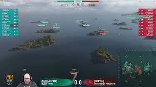 20200919 King of the Sea XI EU: Day 1 | 4U2NV vs SRPSC | Co-Caster: Flambass