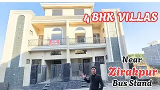 4Bhk Villas || Near Zirakpur Bus Stand #gatedsociety #home #4bhk #house #kothi 