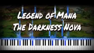 Legend of Mana - The Darkness Nova | VIDEO GAME PIANO COVER | PIANO TUTORIAL