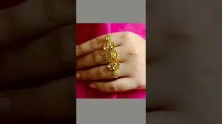 Statment Ring Designs ✨💗 l #big #ring #gold #statment #jewellery #rings #reemareetosh