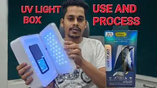 UV light box it's use and process// Uv lamp use in uv screen Glass #uvlight