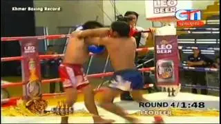 CTN Boxing, Khmer Boxing, Nget Rotha Vs Tes SomKham 29 December 2014   Kun Khmer Boxing