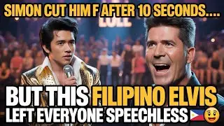 &ldquo;Simon Cut Him Off After 10 Seconds&hellip; But This Filipino Elvis Left Everyone Speechless 😳🎤''