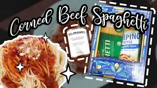 Delimondo Corned Beef Spaghetti | Pinoy Style