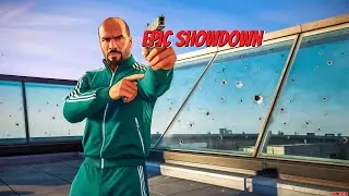 Grand Theft Auto V &ndash; Glass Rooftop Shootout | Epic GTA 5 Gunfight in Los Santos