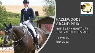 Kathleen Kroencke + San Royal Grand Prix: CDI 3 STAR DRESSAGE TEST HARTPURY 2022