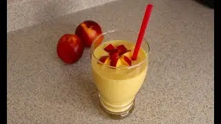 How To Make a Peach Mango Smoothie