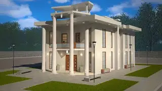 Neoclassical Office Building Virtual walkthrough