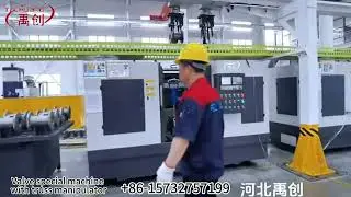 Valve-Dedicated CNC Machine with Gantry Robot Integration