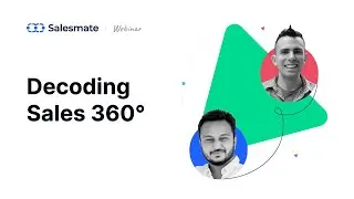 Decoding Sales 360&deg; | Salesmate Webinar with Jesse de Agustin, CEO at EDS Strategy