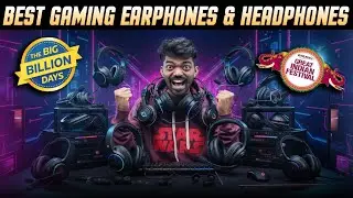 Gaming earphones & headphones || mrlionop | telugu