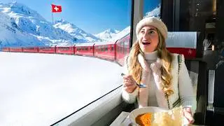 Glacier Express: САМЫЙ роскошный поезд Швейцарии (1-й класс)